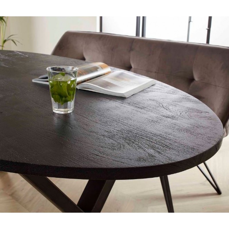 ZI Yucon Dining Table 200cm Black